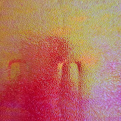 Random Size Craft Paper - Textured Iridescent Red