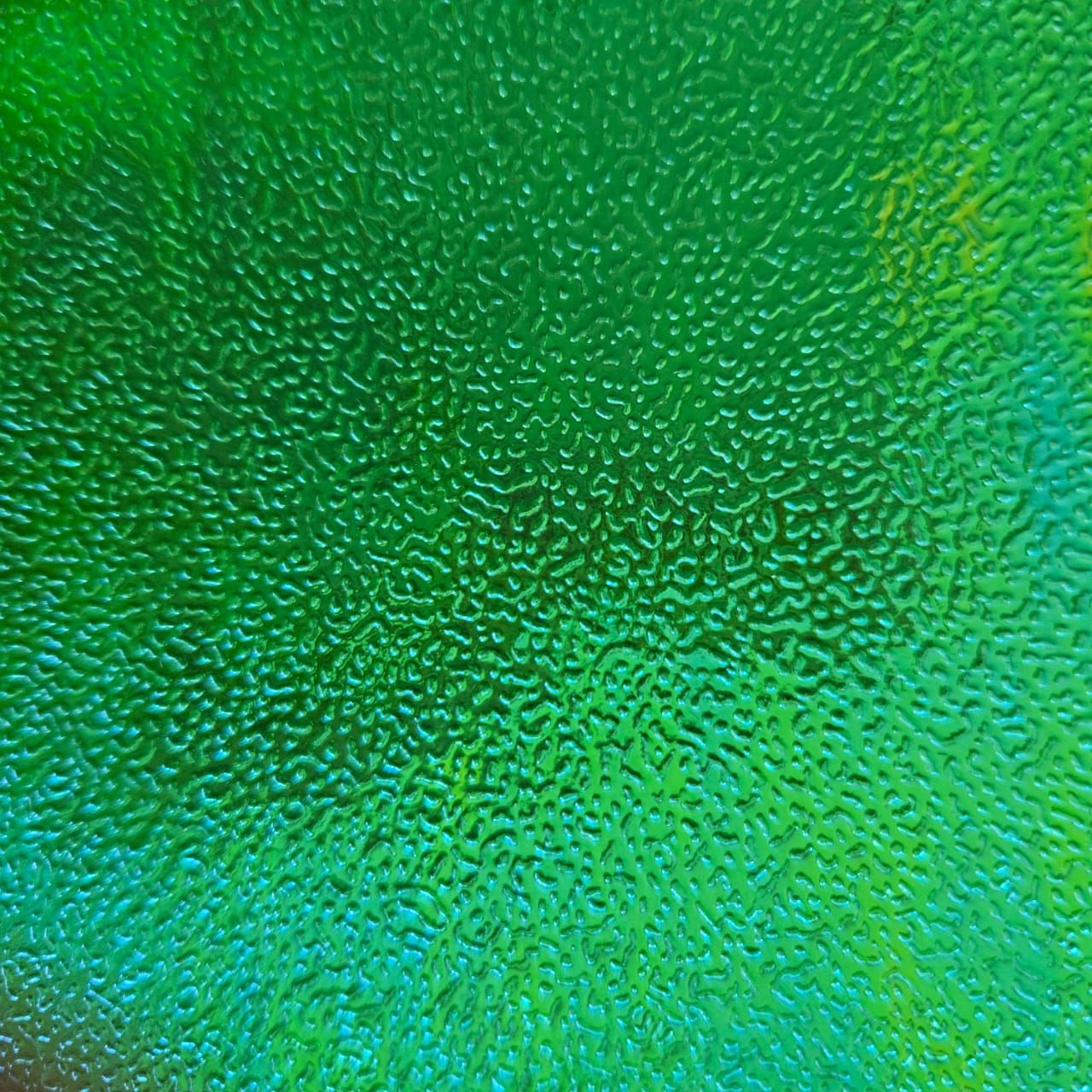 Random Size Craft Paper - Textured Iridescent Green