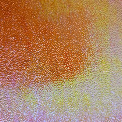 Random Size Craft Paper - Textured Iridescent Orange
