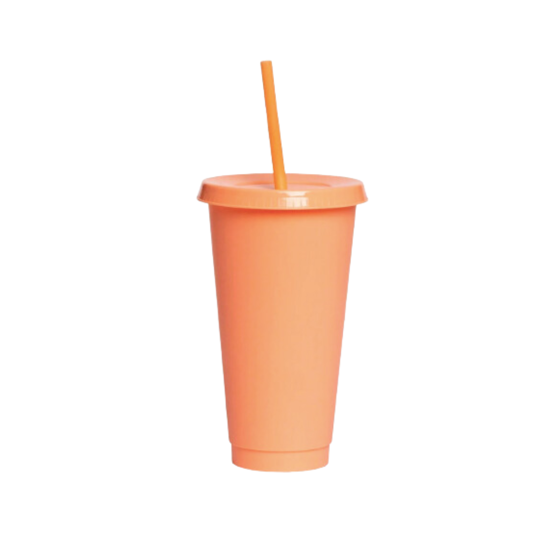 24 oz/ 710ml Cold Cup - Peach