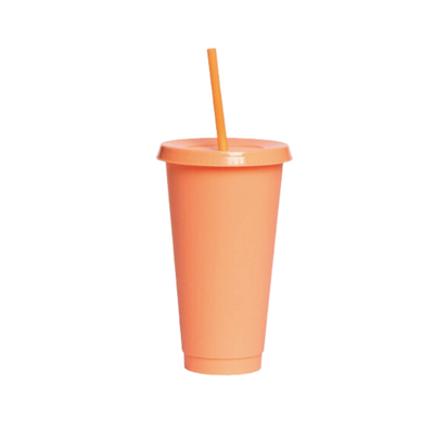 24 oz/ 710ml Cold Cup - Peach