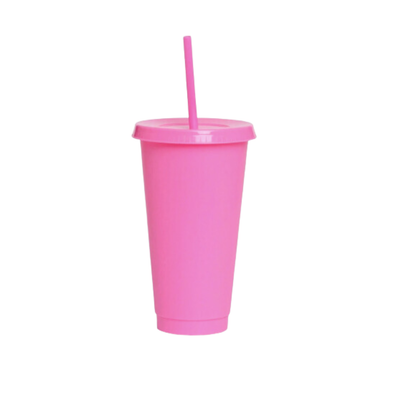 24 oz/ 710ml Cold Cup - Pink