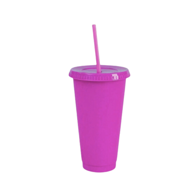 24 oz/ 710ml Cold Cup - Fuschia