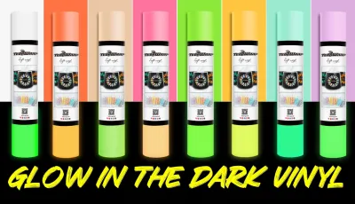 Glow in the Dark Vinyl - Coral