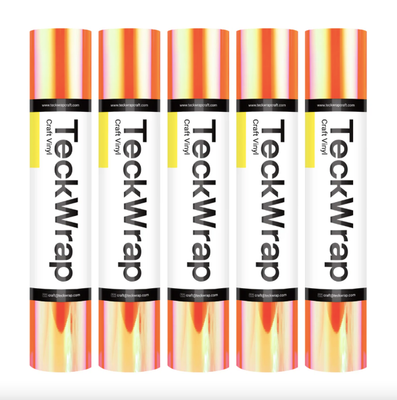 Opal Adhesive Vinyl - Coral Orange