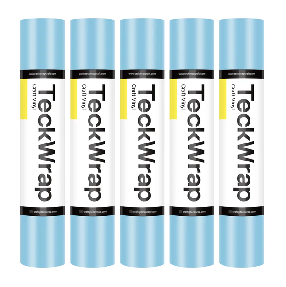 Dusty Matte Adhesive Vinyl - Cyanine Blue