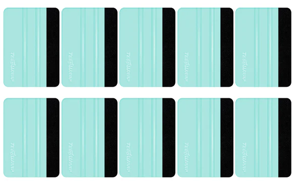 Teckwrap Large Felt Squeegee - Mint - Single Unit