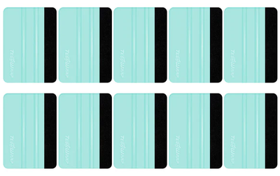 Teckwrap Large Felt Squeegee - Mint - Single Unit