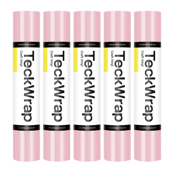 001 Economical Series Craft Vinyl - Glossy Millennial Pink