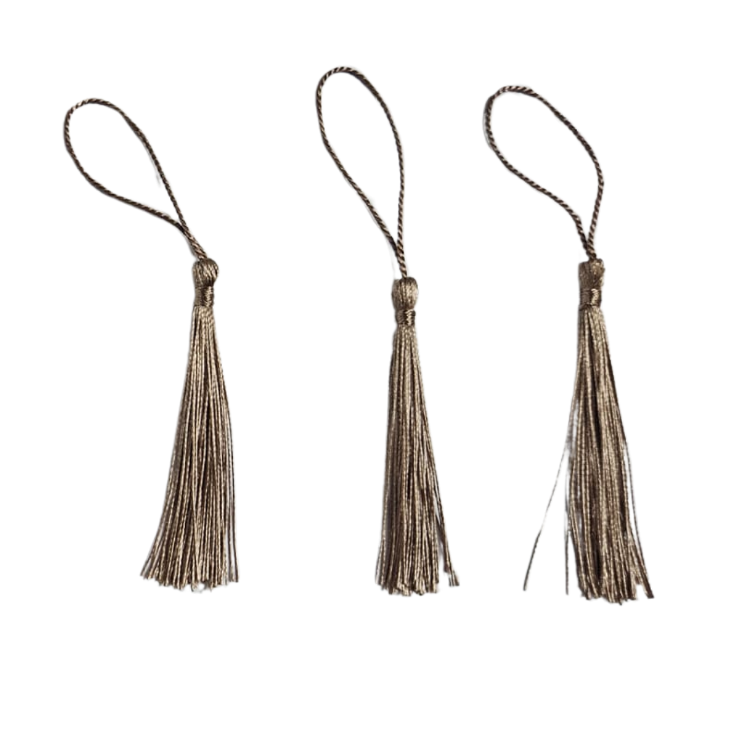 Bookmark Tassel - Pack of 5 - Light Brown