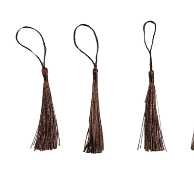 Bookmark Tassel - Pack of 5 -Chocolate