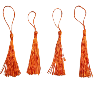 Bookmark Tassel - Pack of 5 - Orange