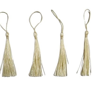 Bookmark Tassel - Pack of 5 -Cream
