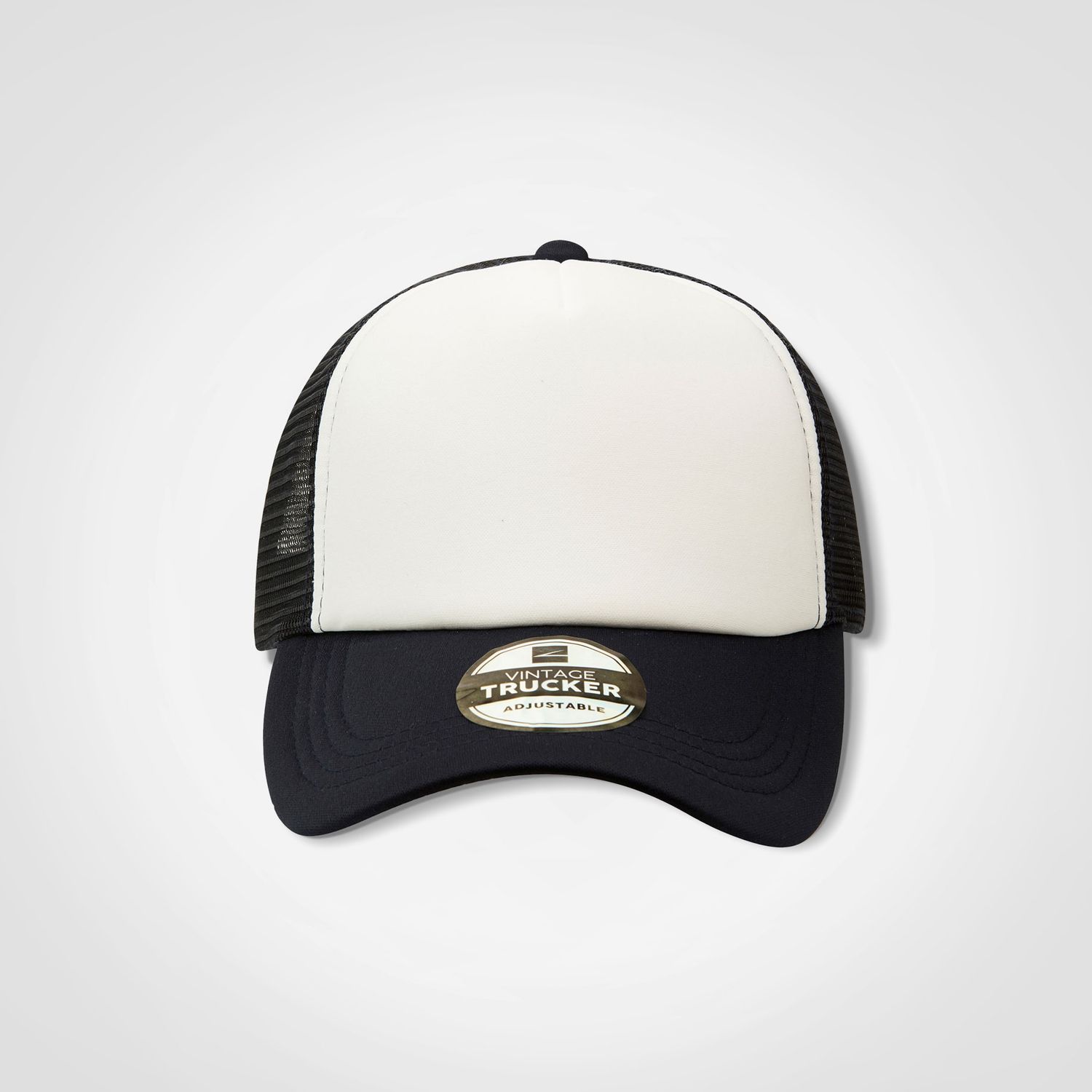 Vintage Trucker Two Tone Cap
