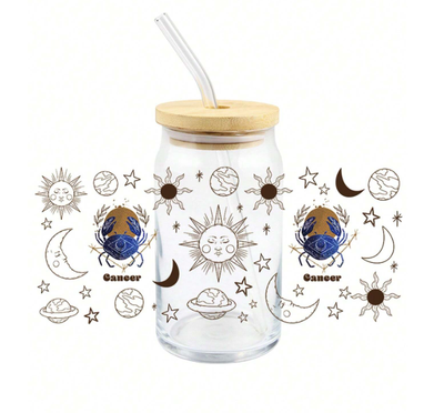 Zodiac Signs Libby Full Wrap Sticker - Cancer