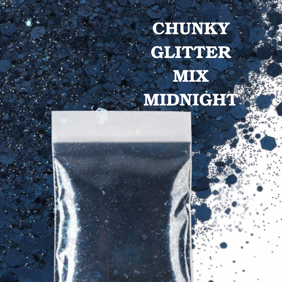 Chunky Glitter Mix 10g - Midnight