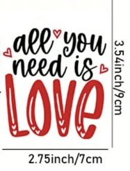 All You Need is Love- 7cm