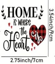 Home is Where the Heart is - 7cm