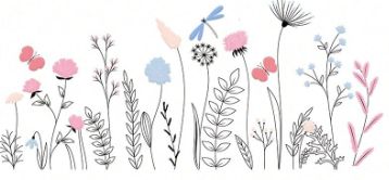 Libby Full Wrap Sticker - Line Art w Dragon Fly