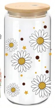 Libby Full Wrap Sticker - Daisy