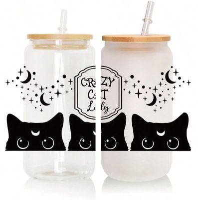 Libby Full Wrap Sticker - Crazy Cat Lady