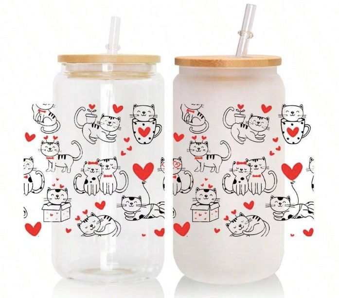 Libby Full Wrap Sticker - Cat Lover
