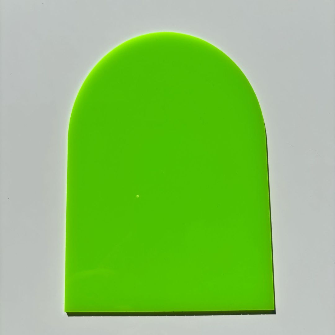 A5 Acrylic Arch Sheet - Neon Green