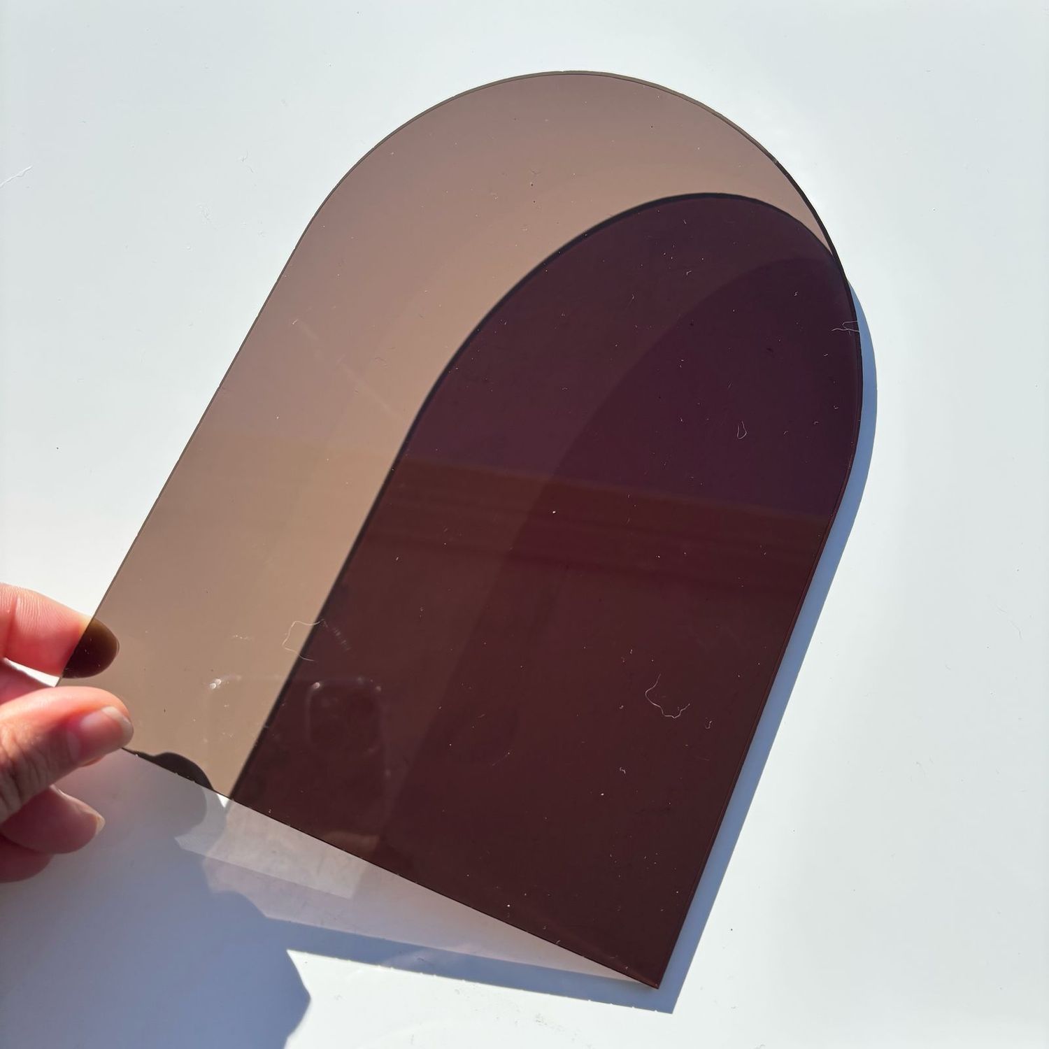 A5 Acrylic Arch Sheet - Bronze Tint