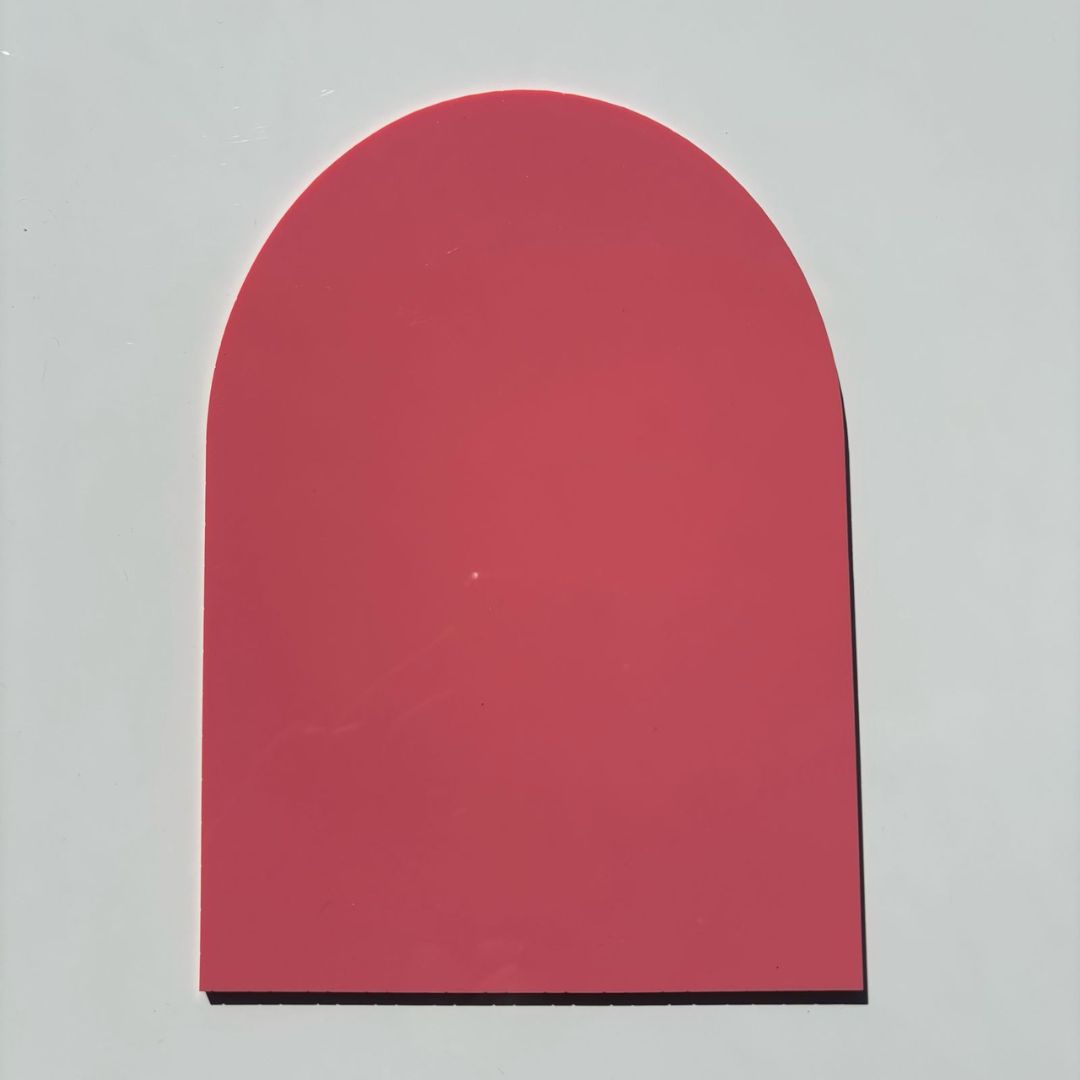 A5 Pastel Acrylic Arch Sheet - Raspberry