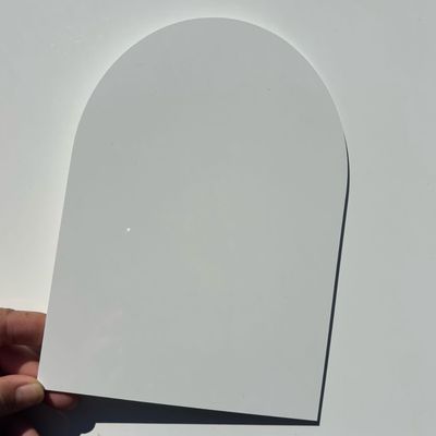 A5 Acrylic Arch Sheet - White