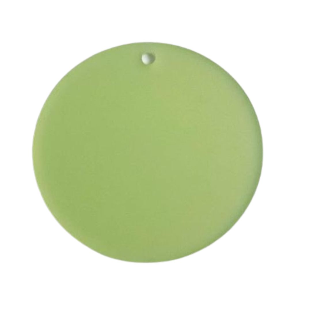 5cm Circle Acrylic- Kiwi Hues