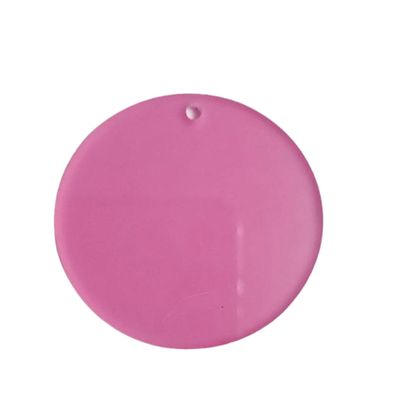 5cm Circle Acrylic- Passion Pink Hues