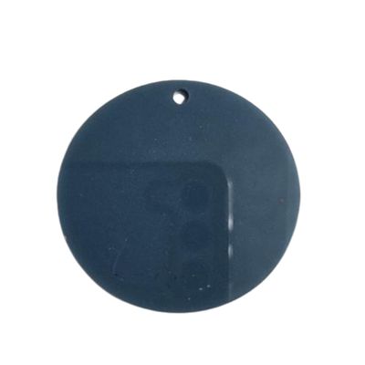 5cm Circle Pastel Acrylic Disc - Stone