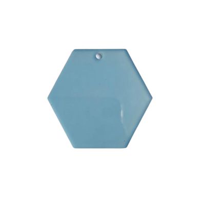 5cm Hexagon Acrylic- Pacific Hues