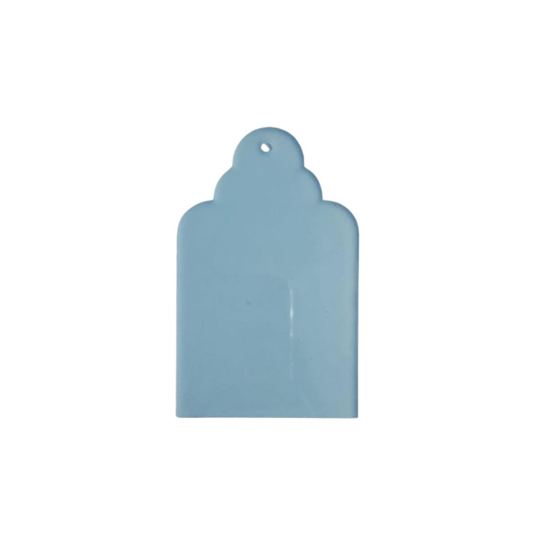 5x8cm Gift Tag Acrylic- Pacific Hues