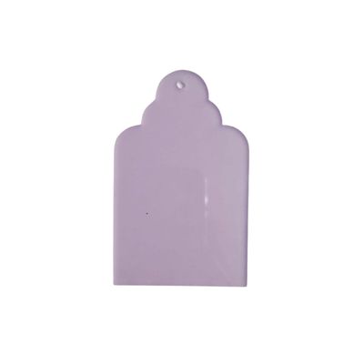 5x8cm Gift Tag Acrylic- Wisteria Hues