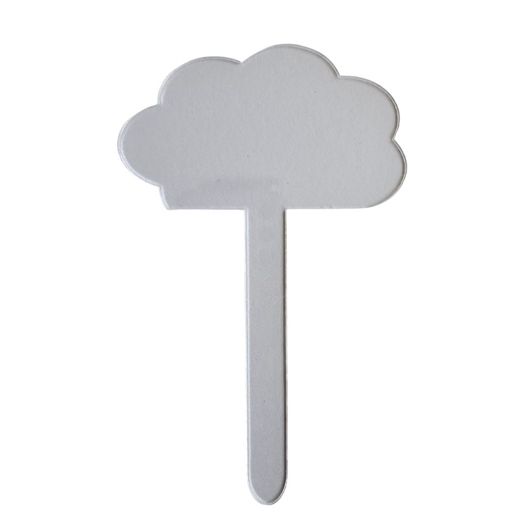 Cloud Acrylic Cake Topper
