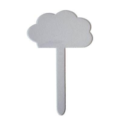 Cloud Acrylic Cake Topper