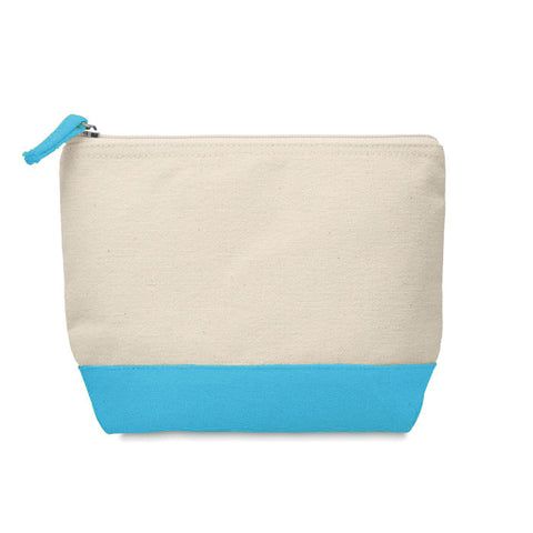 Pencil/Cosmetic Case - Light Blue