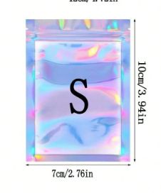 Holographic Packaging Small - Pack of 10