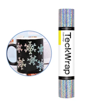 Sparkle Adhesive Vinyl - Silver