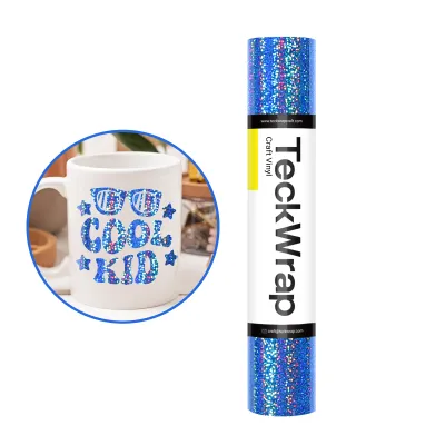 Sparkle Adhesive Vinyl - Blue