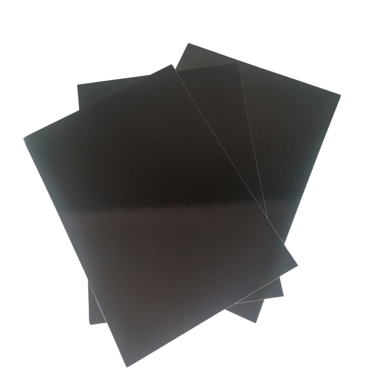 A4 Black Mirror Cardstock