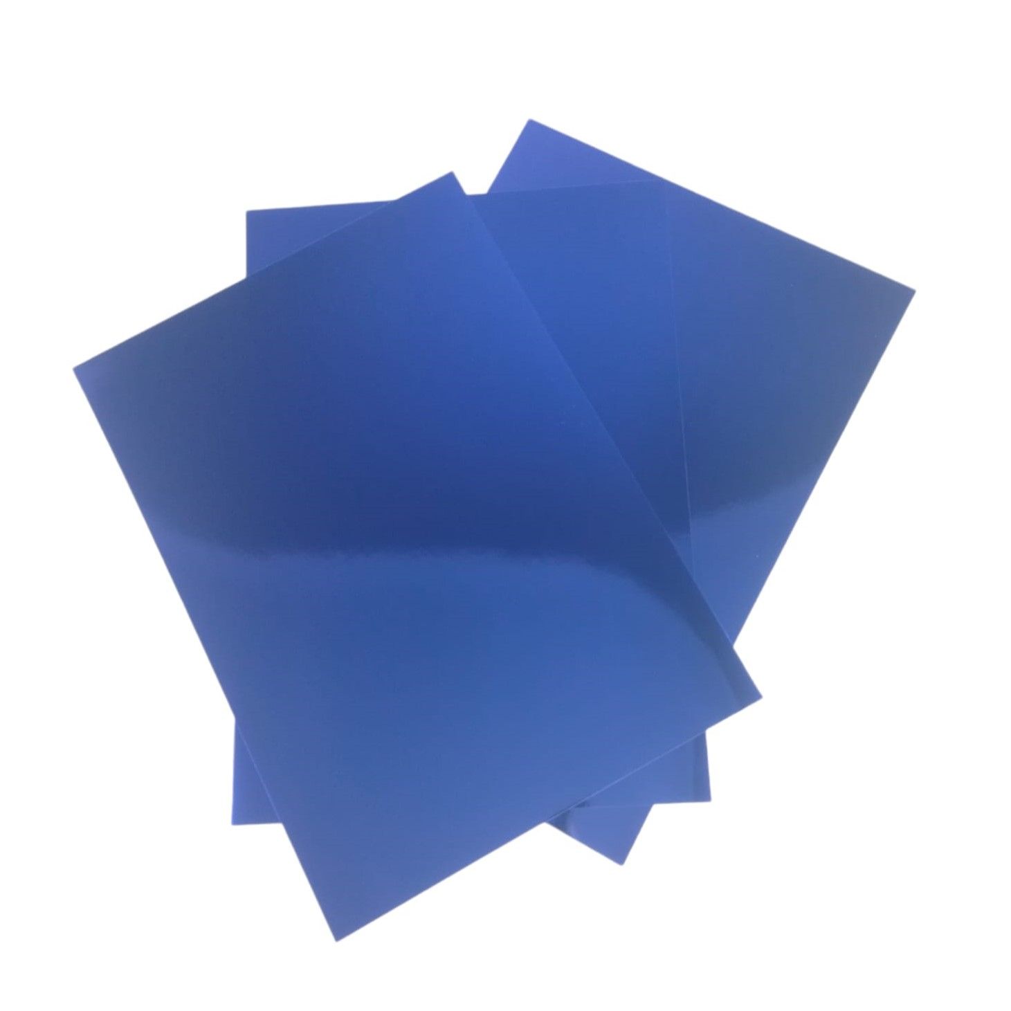 A4 Blue Mirror Cardstock