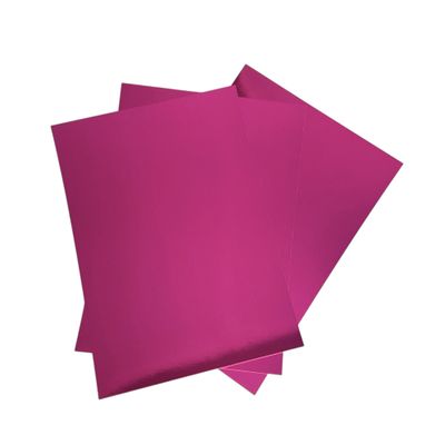 A4 Electric Pink Mirror Cardstock