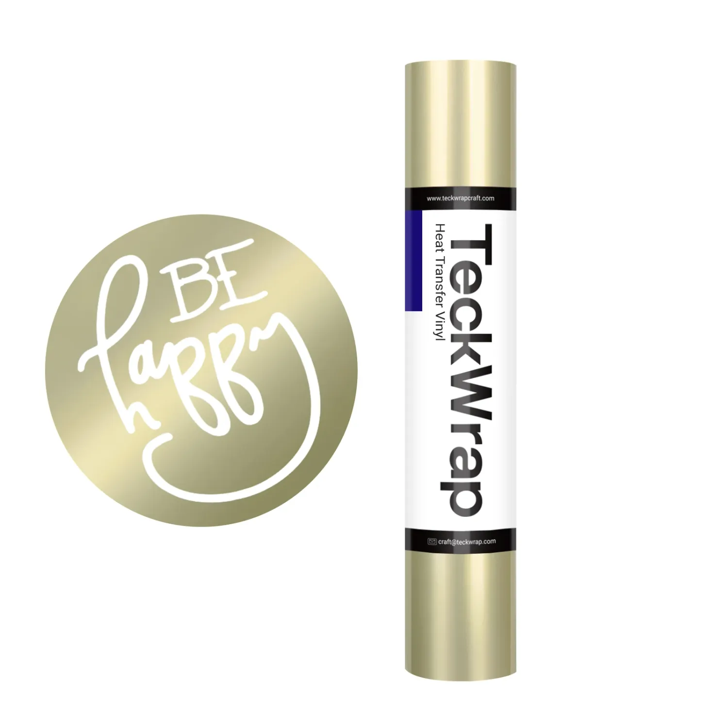 PU Heat Transfer Vinyl - Light Gold