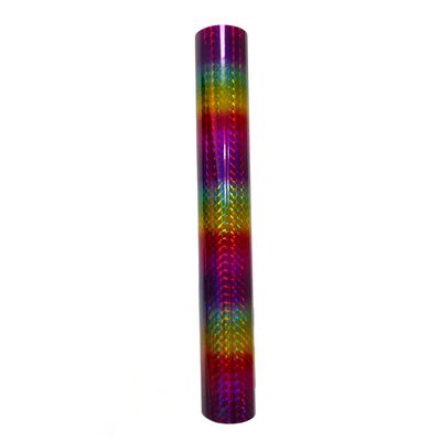 Holographic Adhesive Vinyl - Rainbow Rhombus