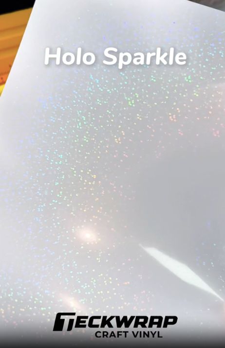 Inkjet Printable Sticker Vinyl - Translucent  Sparkle Printable Sticker Vinyl