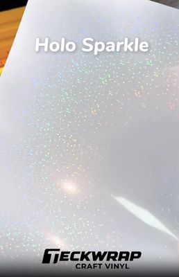 Inkjet Printable Sticker Vinyl - Translucent  Sparkle Printable Sticker Vinyl