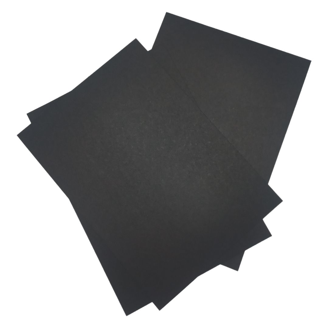Black A4 Cardstock - 10 Pack